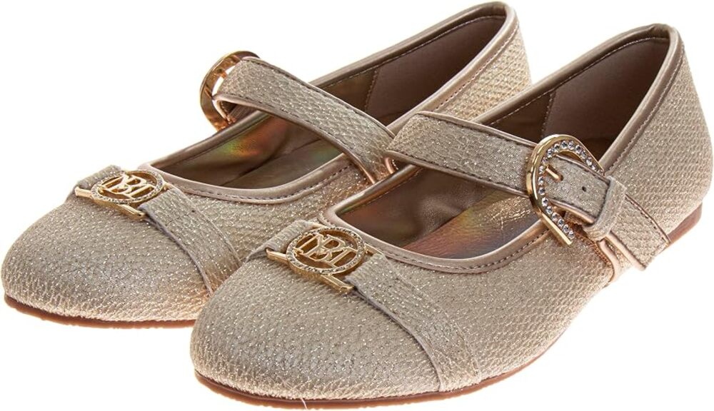 Badgley Mischka Mary Jane Dress Shoes Fashion Classic Formal Flats, Size 3